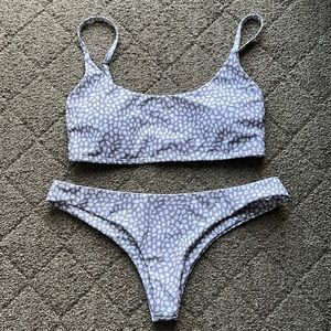 Two piece bathing suit